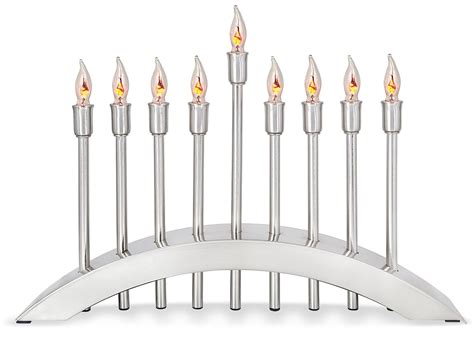 Stainless Steel Hanukkah Menorahs You'll Love 